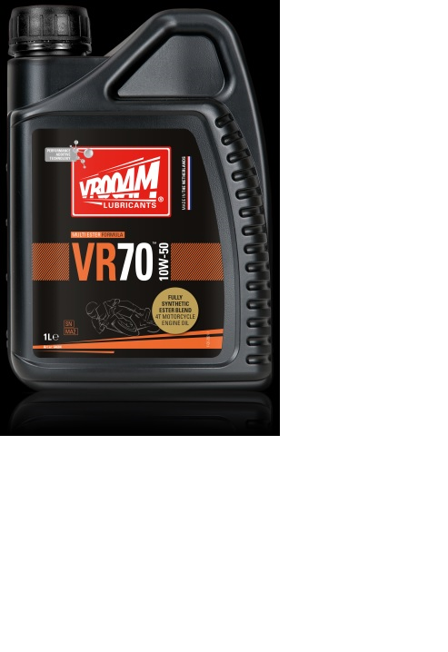 VROOAM eļļa 4T VR70 Synthetic Ester 10W-50 1L