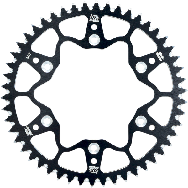 PE sprocket rear 7075 HUSQVARNA 520 ALU black