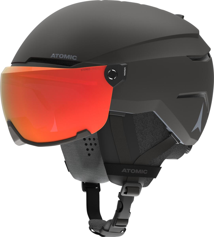 ATOMIC ķivere Savor Visor Photo black w/red ID HD PH C1-3