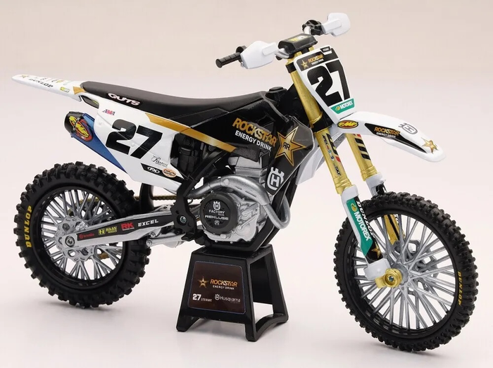 NEW RAY modelītis 1:12 MX FC 450 RS Malcolm Stewart #27