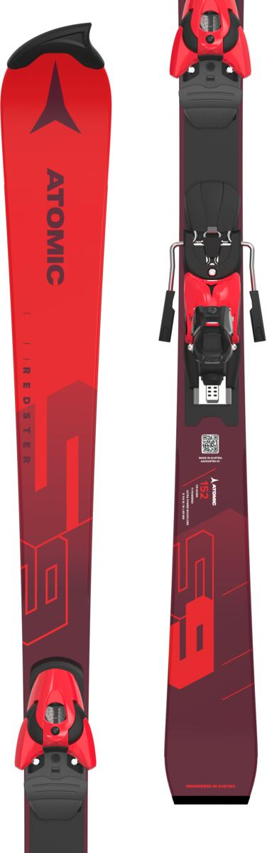 ATOMIC Redster FIS NI S9 J-RP2 w/Colt 10 kalnu slēpes ar stiprinājumiem