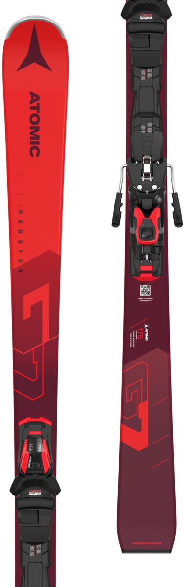 ATOMIC Redster G7 w/E M12 GW kalnu slēpes ar stiprinājumiem