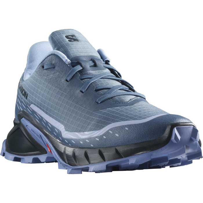 SALOMON shoes Alphacross 5 W bering sea/carbn/blueheron