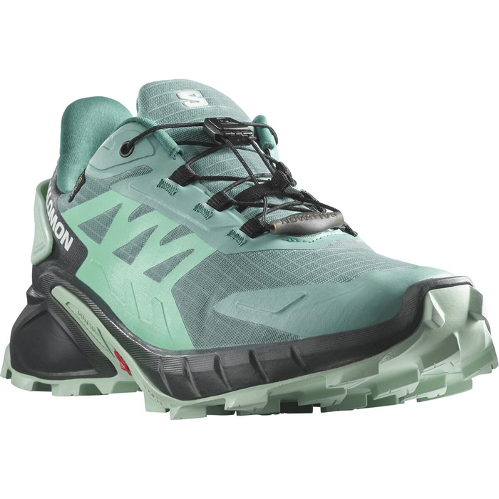 SALOMON shoes Supercross 4 GTX W dusty turquoise/india ink/blue haze