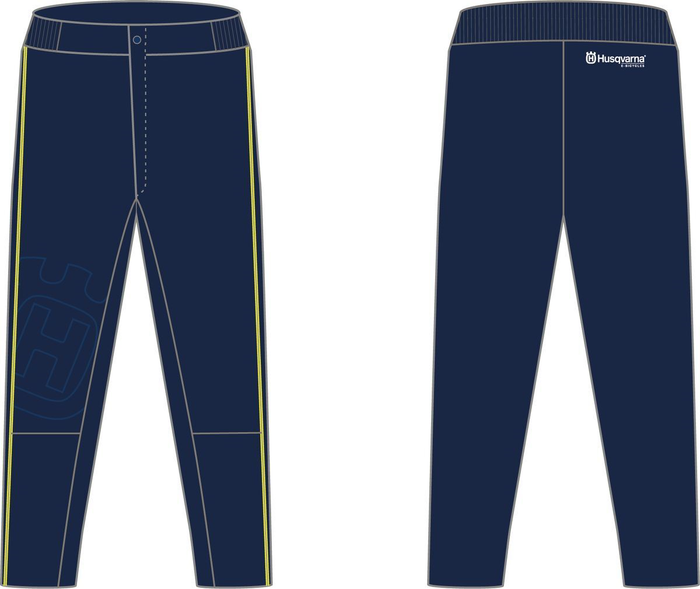 HUSQVARNA Inventor Rain pants blue/yellow