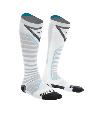 DAINESE zeķes Dry Long white/grey/blue