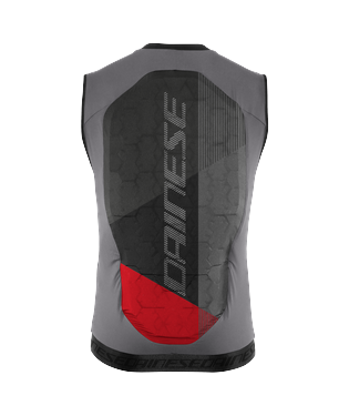 DAINESE armour Flexagon Waistcoat 2 silver filigree/castle rock