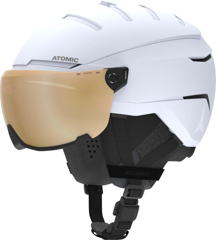 ATOMIC ķivere Savor GT Amid Visor HD Photo light grey w/amber gold HD Photo C1-3