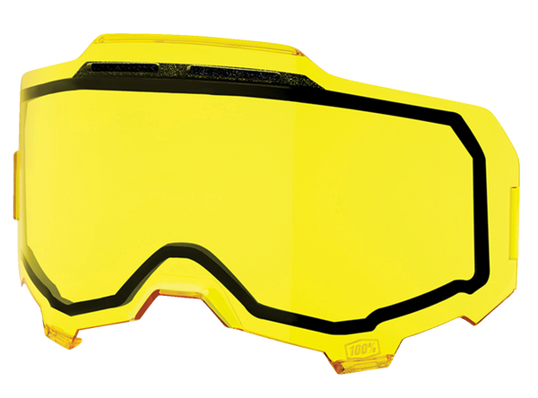 100% briļļu lēca Armega Dual Pane Vented yellow