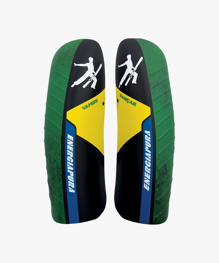 ENERGIAPURA aizsargi kāju JR Racing Braathen green/black