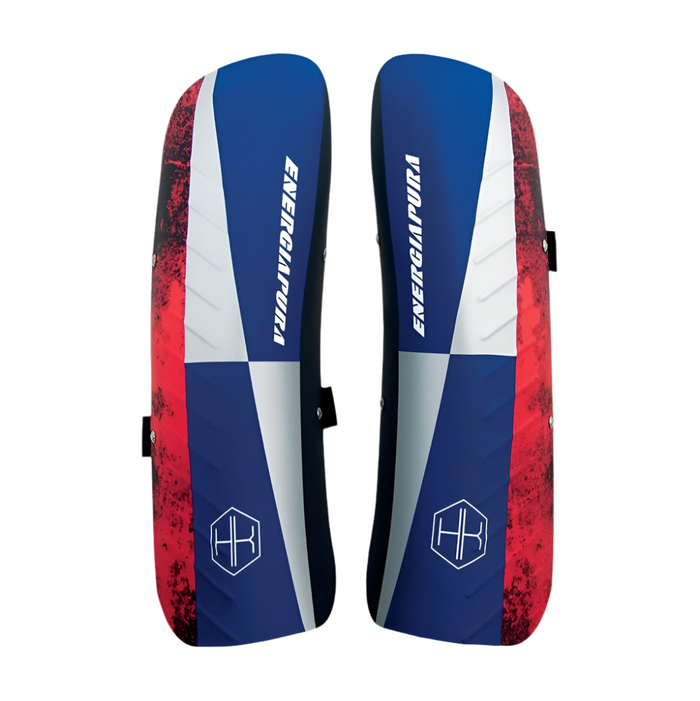 ENERGIAPURA aizsargi kāju SR Racing Kristoffersen blue/silver
