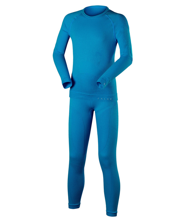 FALKE termokompl Kids Set MW TF osiris blue