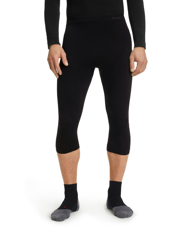 FALKE thermo pants 3/4 Wool Tech Light Reg black