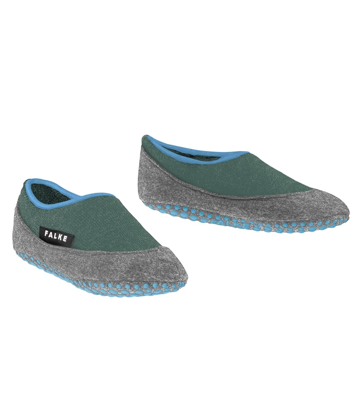 FALKE zeķes Cosyshoe Kids Slippers green/grey