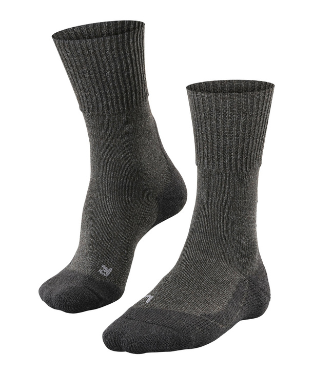 FALKE zeķes TK1 Wool dark grey