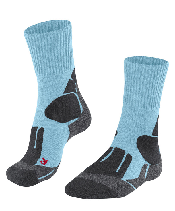 FALKE zeķes TK1 Women light blue/grey