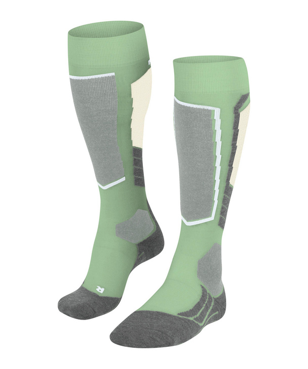 FALKE zeķes SK2 Wool Women light green