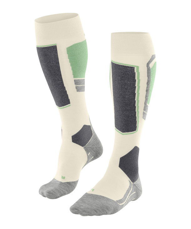 FALKE zeķes SK4 Women white/light green
