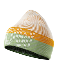 FALKE cepure ziemas Skiing Beanie green/yellow/white