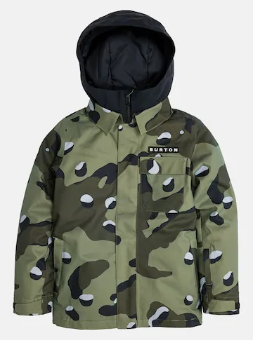 BURTON jaka Boys Uproar green camo