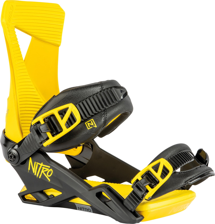 NITRO stiprinājumi Zero yellow/black