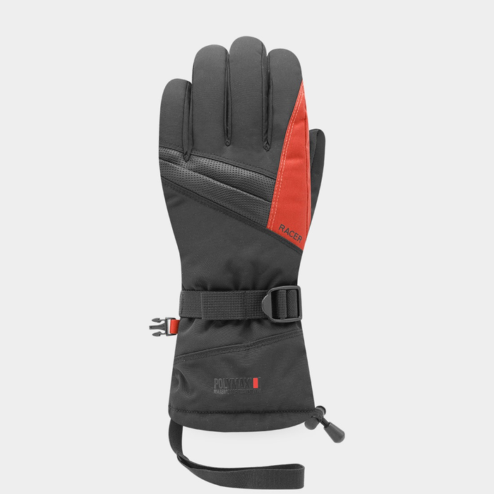 RACER cimdi Logic 4 black/red
