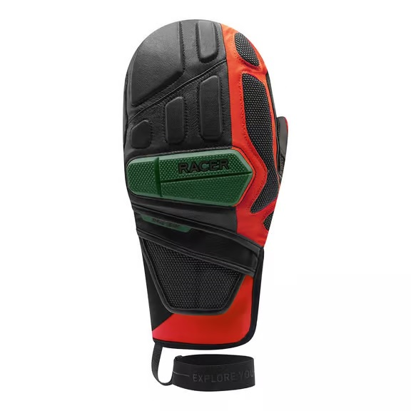 RACER cimdi Racing Pro Mitt black/red