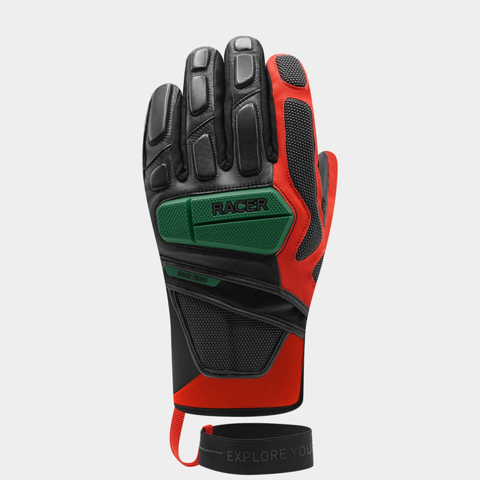 RACER cimdi Racing Pro black/red