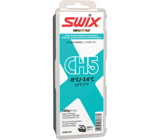 SWIX vasks CH5 Turquoise -8/-14 180g