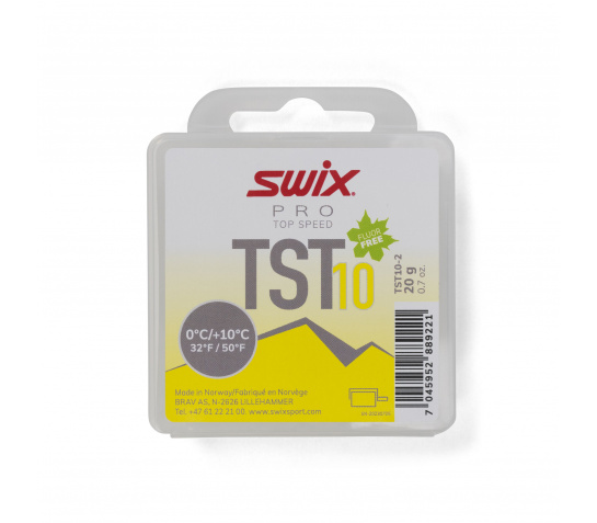 SWIX vasks TST10 Yellow +10/0 20g