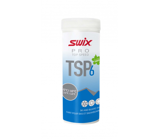 SWIX pūderis TSP6 Blue -6/-12 40g
