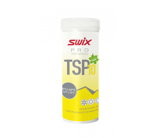 SWIX pūderis TSP10 Yellow +10/0 40g