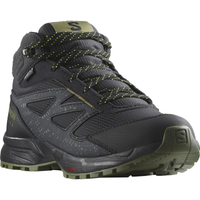 SALOMON apavi Outway Mid CSWP J black/dark green