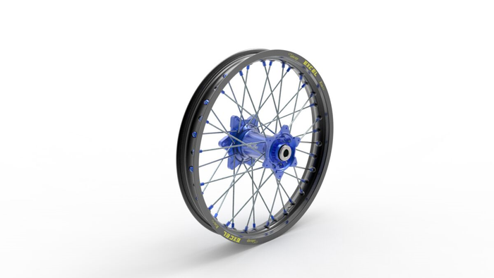 KITE ritenis aizm 19"x2.15 Hub blue/rim black