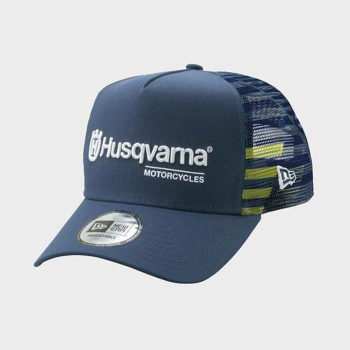 HUSQVARNA Team Trucker Cap blue/yellow