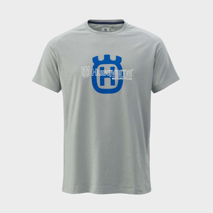 HUSQVARNA Origin Tee light grey
