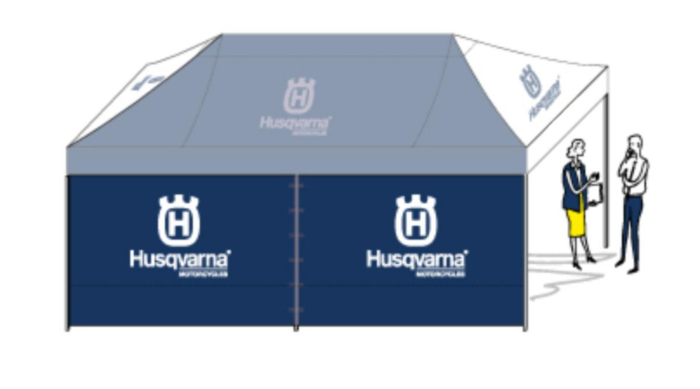 HUSQVARNA telts siena 6x3