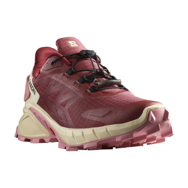 SALOMON shoes Supercross 4 GTX W cow hide/syrah/blush