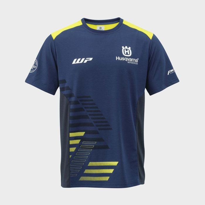 HUSQVARNA Team Tee yellow/navy