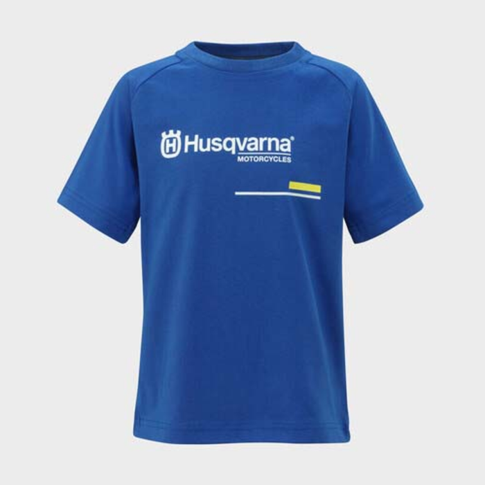 HUSQVARNA Kids Accelerate Tee blue