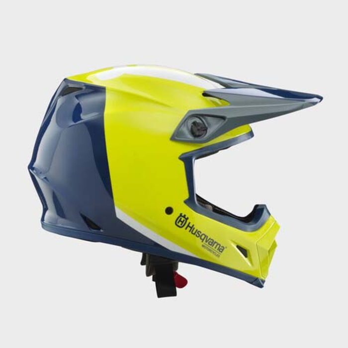 HUSQVARNA ķivere MX 9 Mips Authentic ECE blue/yellow
