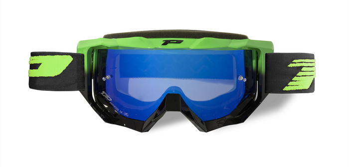 PROGRIP brilles 3200FL green/black w/blue ML 3246