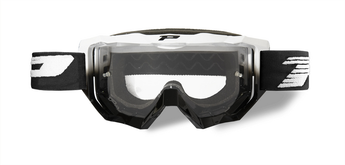PROGRIP brilles 3200LS white/black w/clear LS 3298