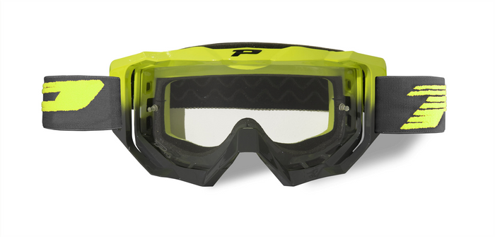PROGRIP brilles 3200LS yellow fl/grey w/clear LS 3298