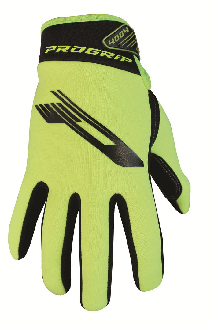 PROGRIP gloves 4004 Neoprene Kids yellow fluo