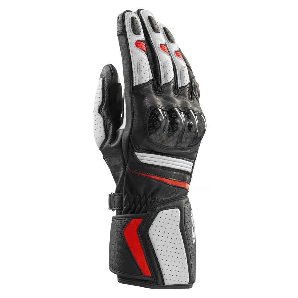 clover-cimdi-st-03-leather-sport-black-white
