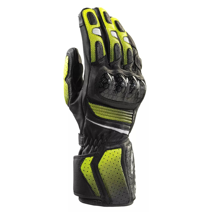 CLOVER gloves ST-02 Leather Sport black/yellow fluo