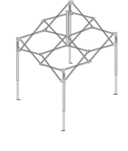 husqvarna-telts-ramis-hus-3x3-bez-jumta