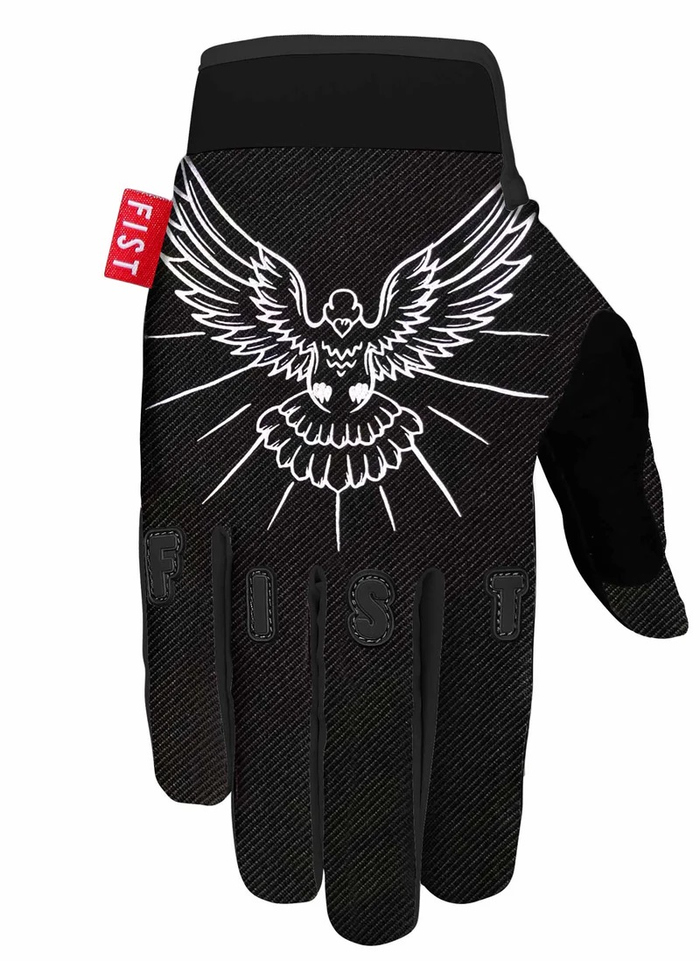 FIST cimdi JD Dove black/white