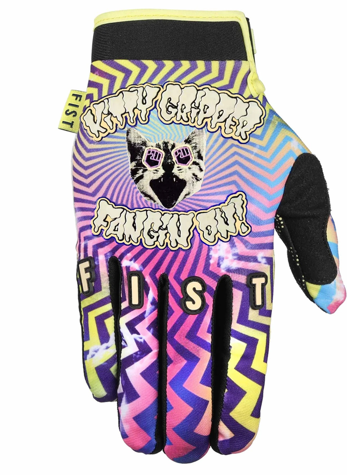 FIST cimdi bērnu Fangin On Youth pink/yellow
